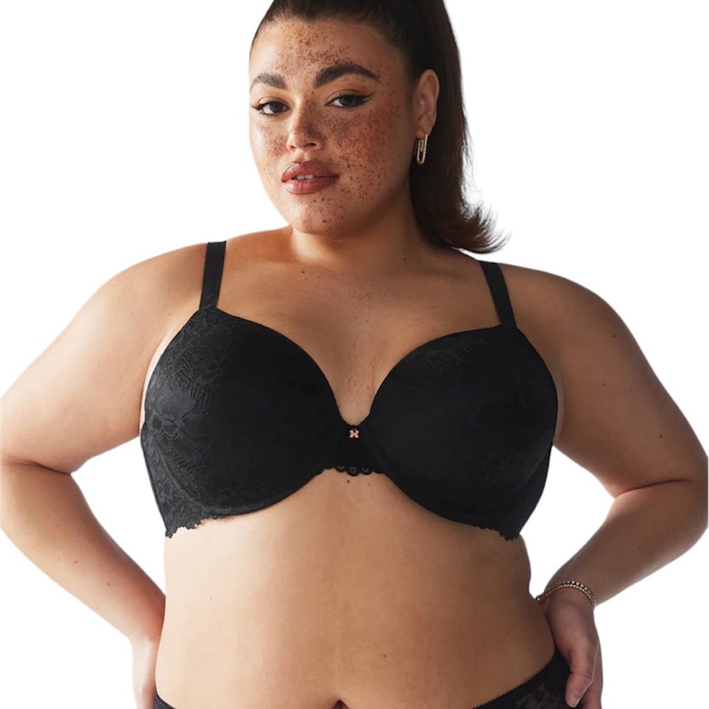 Savage X Fenty Floral Lace T-Shirt Bra NWT